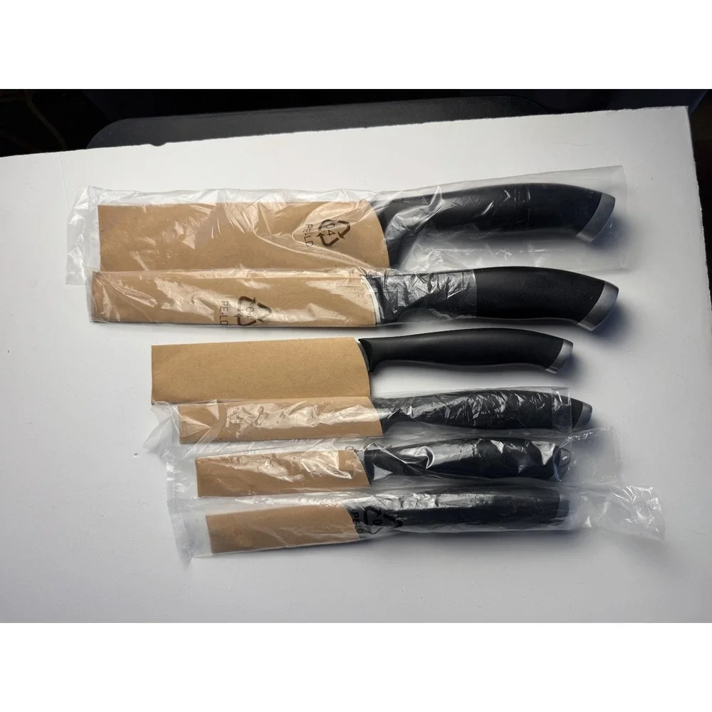 HENCKELS International Silvercap 6-Piece Starter Knife Set MICRO Serrated Edge